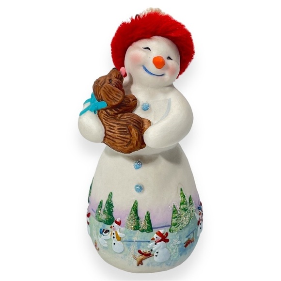 Hallmark Keepsake Snowtop Lodge Special Edition Christmas Tree Puppy Ornament - Picture 1 of 11